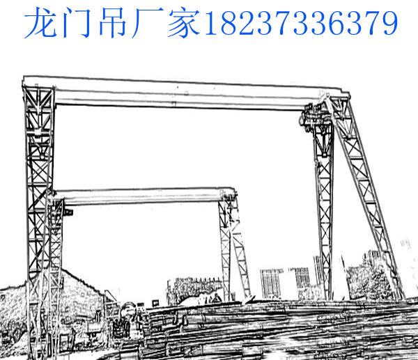 陕西汉中龙门吊厂家 180吨龙门吊销售价格